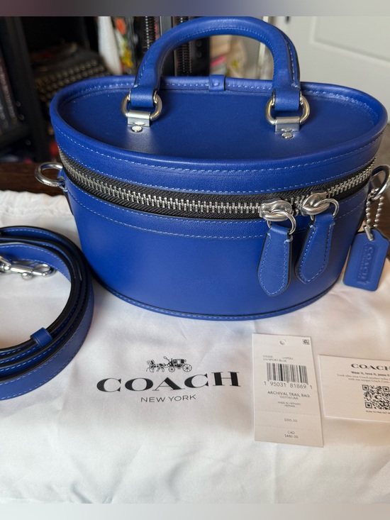 Coach Handbags - Coach Archival Trail Bag in Sport Blue